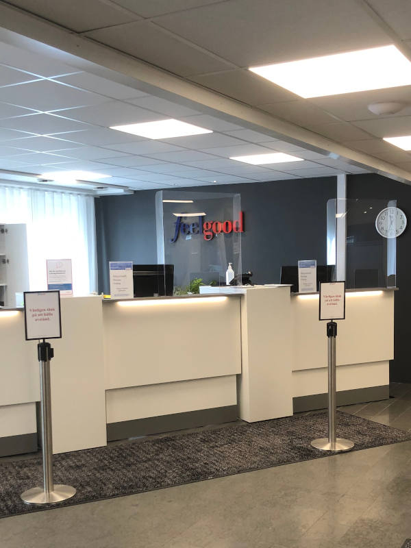 skydd influensa corona virus förkylning reception